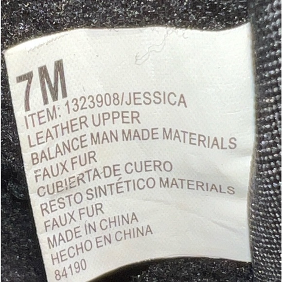 Khombu Jessica Side Zip Booties With Faux Fur Trim Woman’s Size 7M - Picture 13 of 13